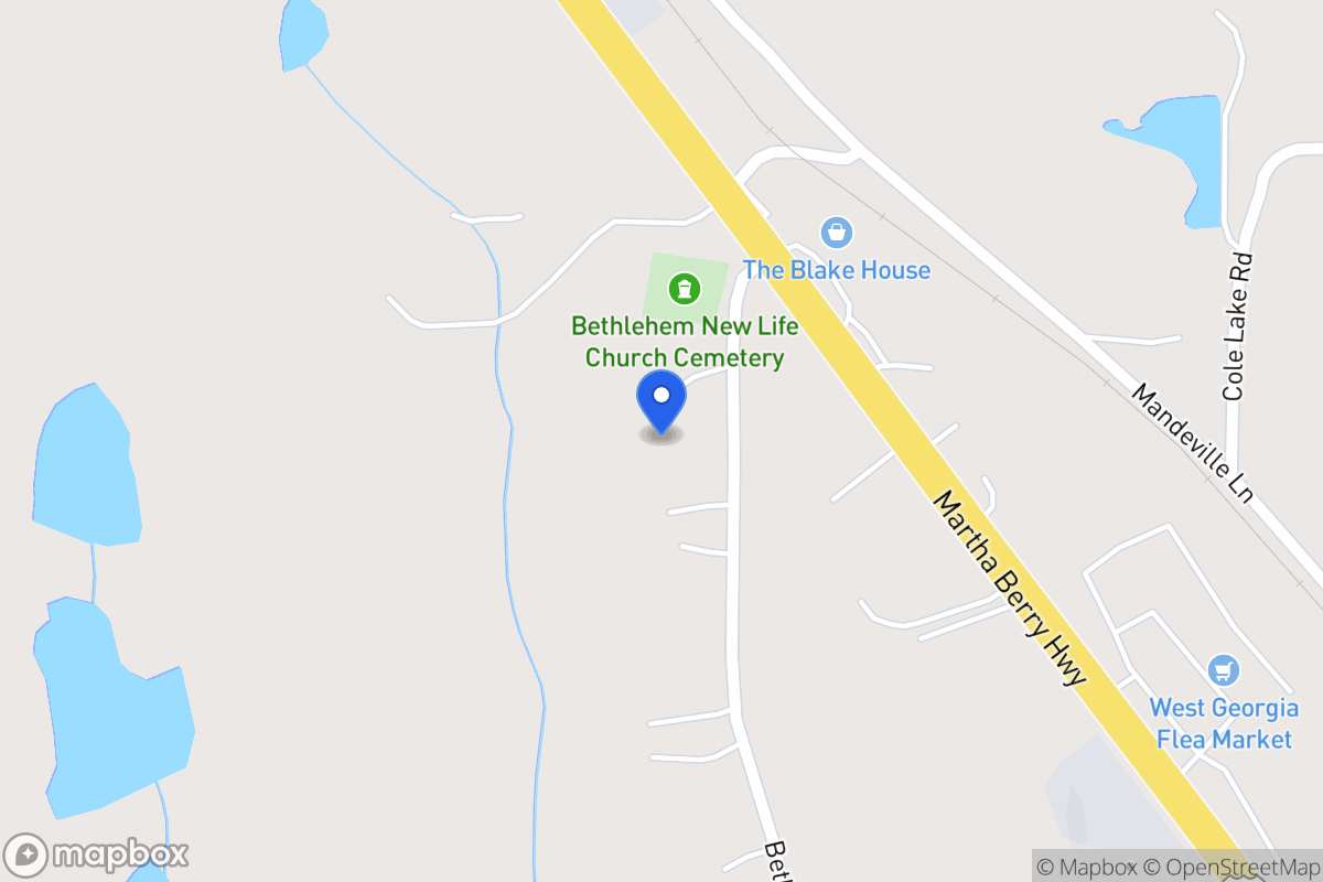 Map of 51 Bethlehem Church Rd