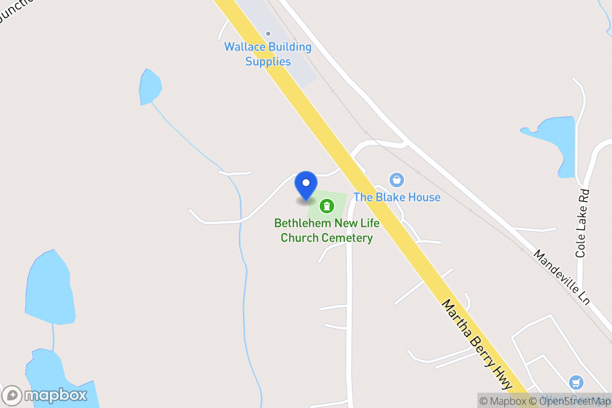 Map of 37 Bethlehem Church Rd