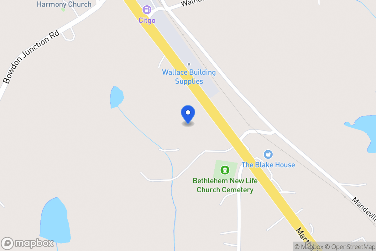 Map of 4186 N 27 Hwy