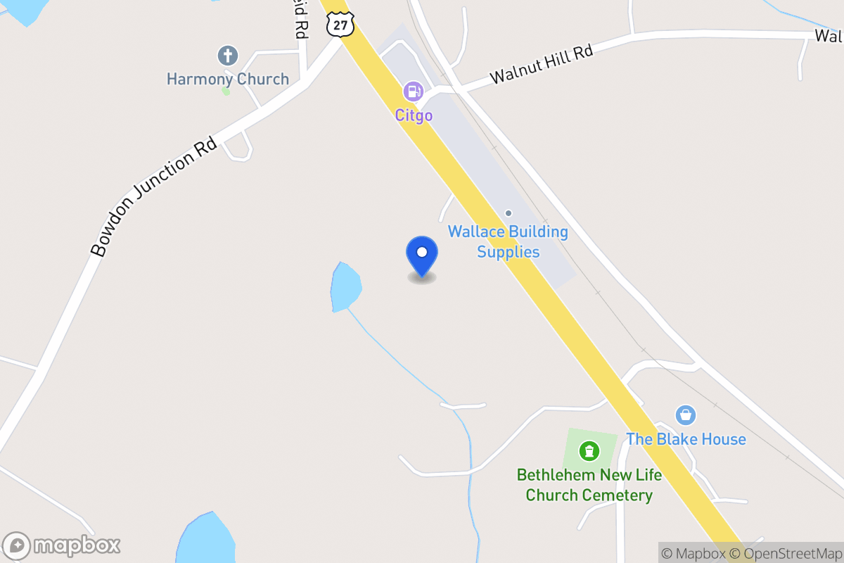 Map of 4248 N 27 Hwy