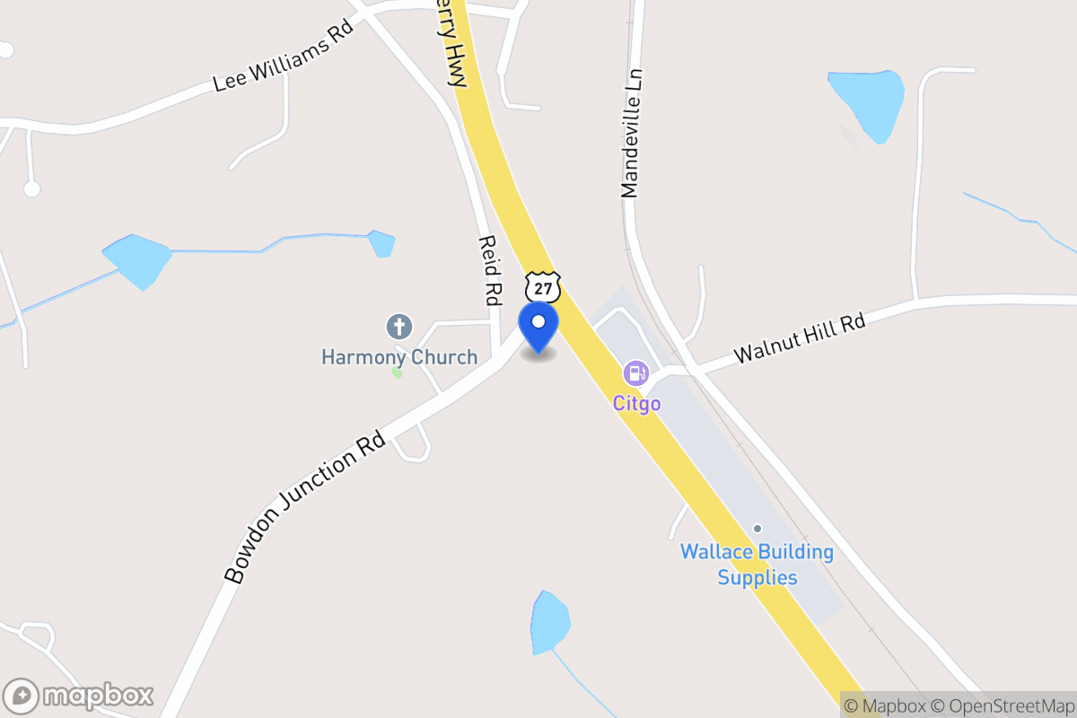Map of 4352 N 27 Hwy