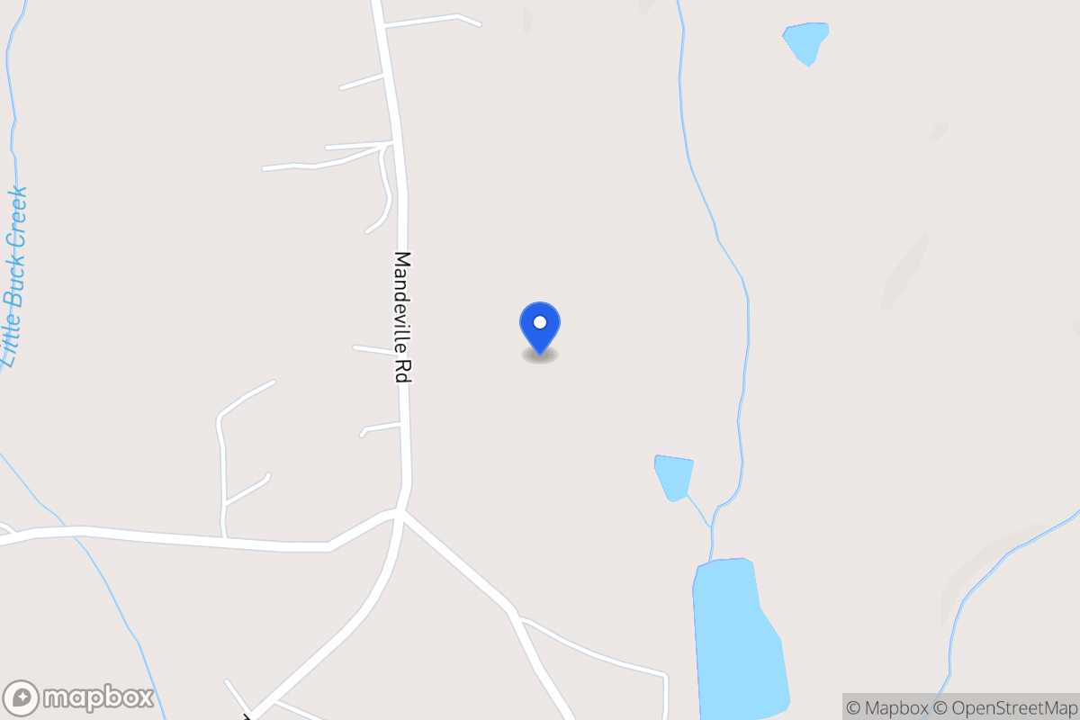 Map of 639 Mandeville Rd