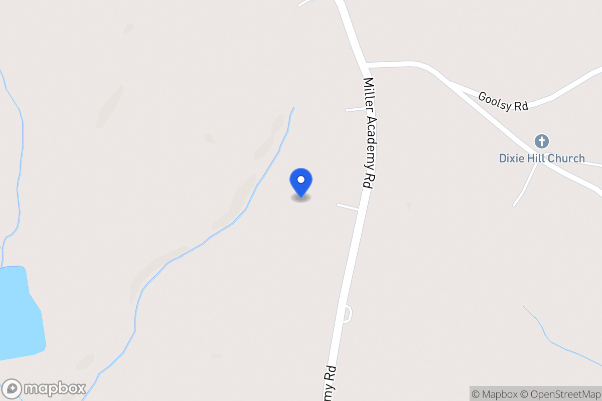 Map of 1254 Miller Academy Rd