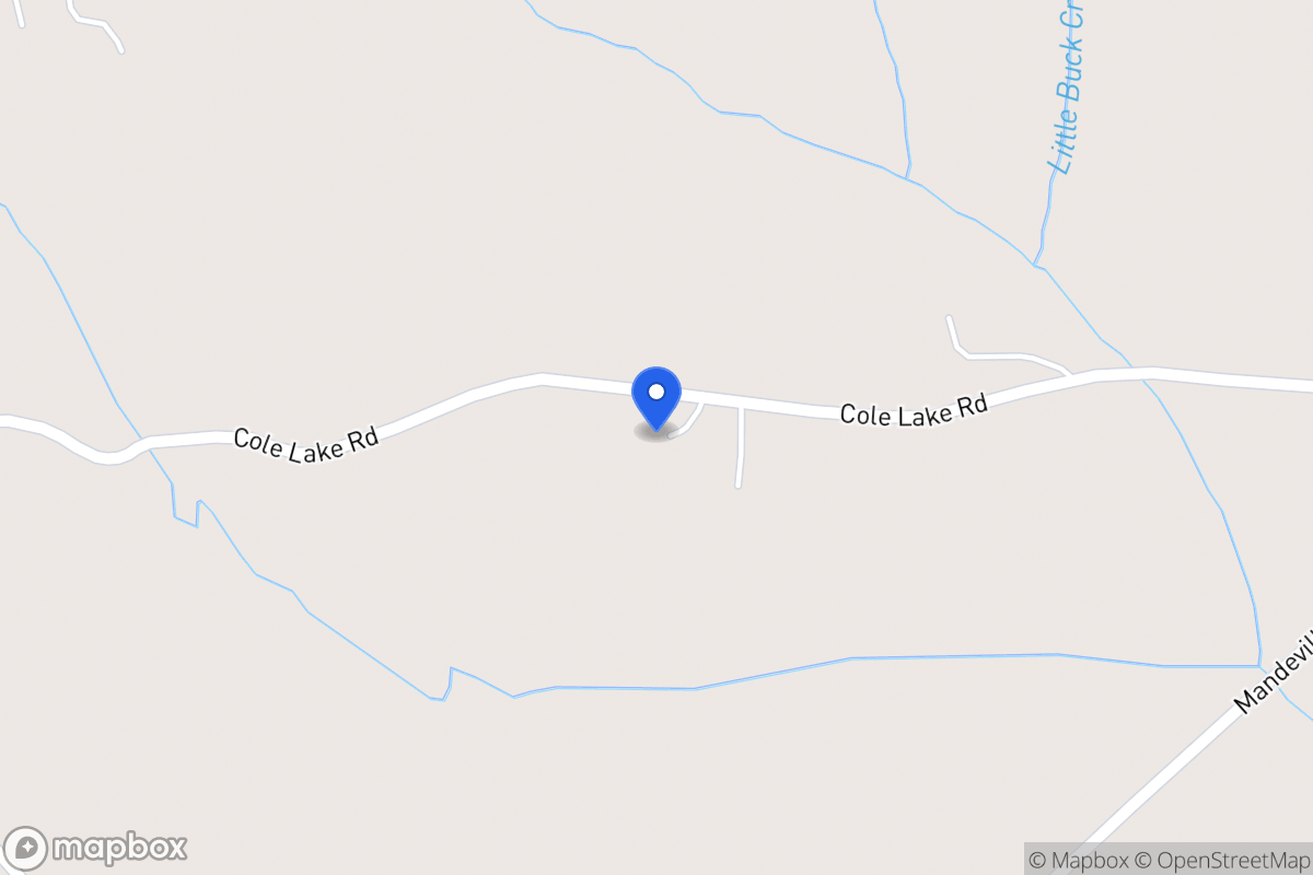 Map of 285 Coles Lake Rd