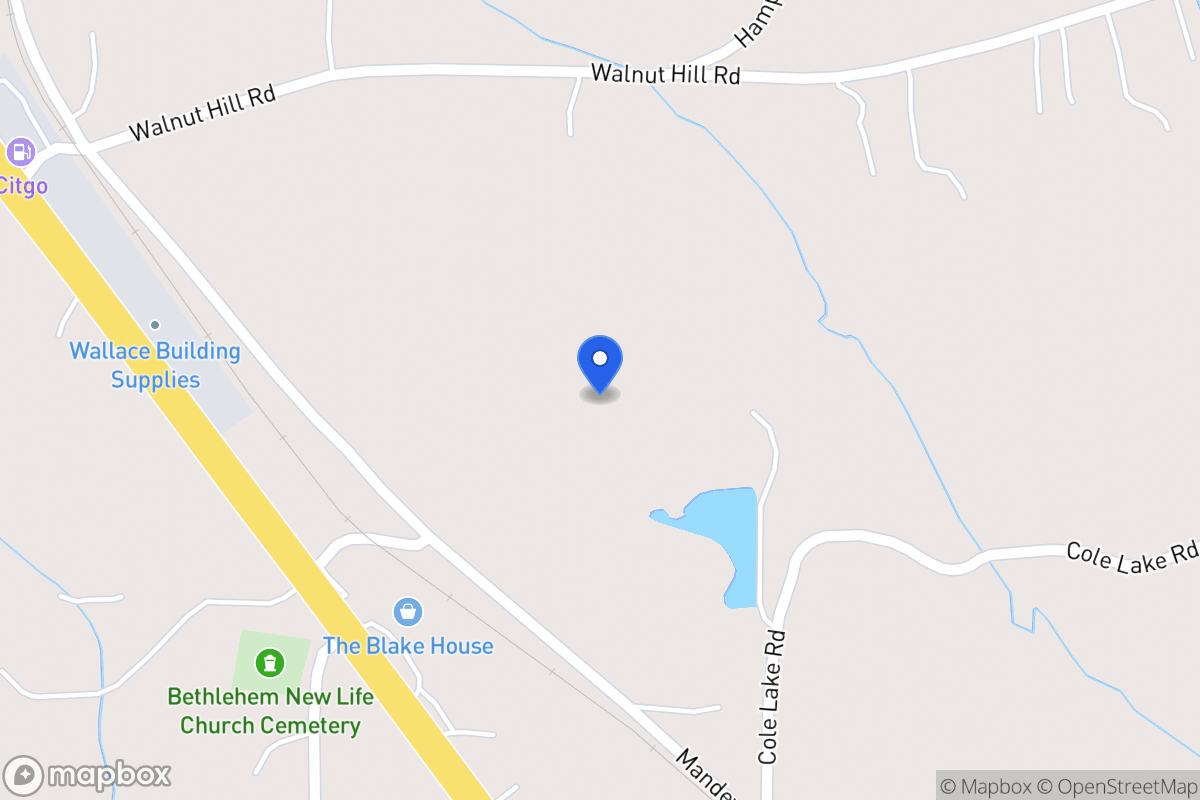 Map of 64 Coles Lake Rd