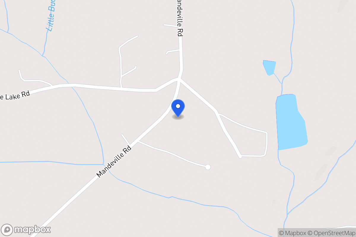 Map of 575 Mandeville Rd