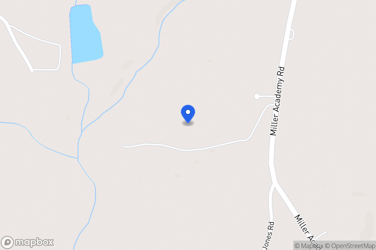 Map of 1100 Miller Academy Rd