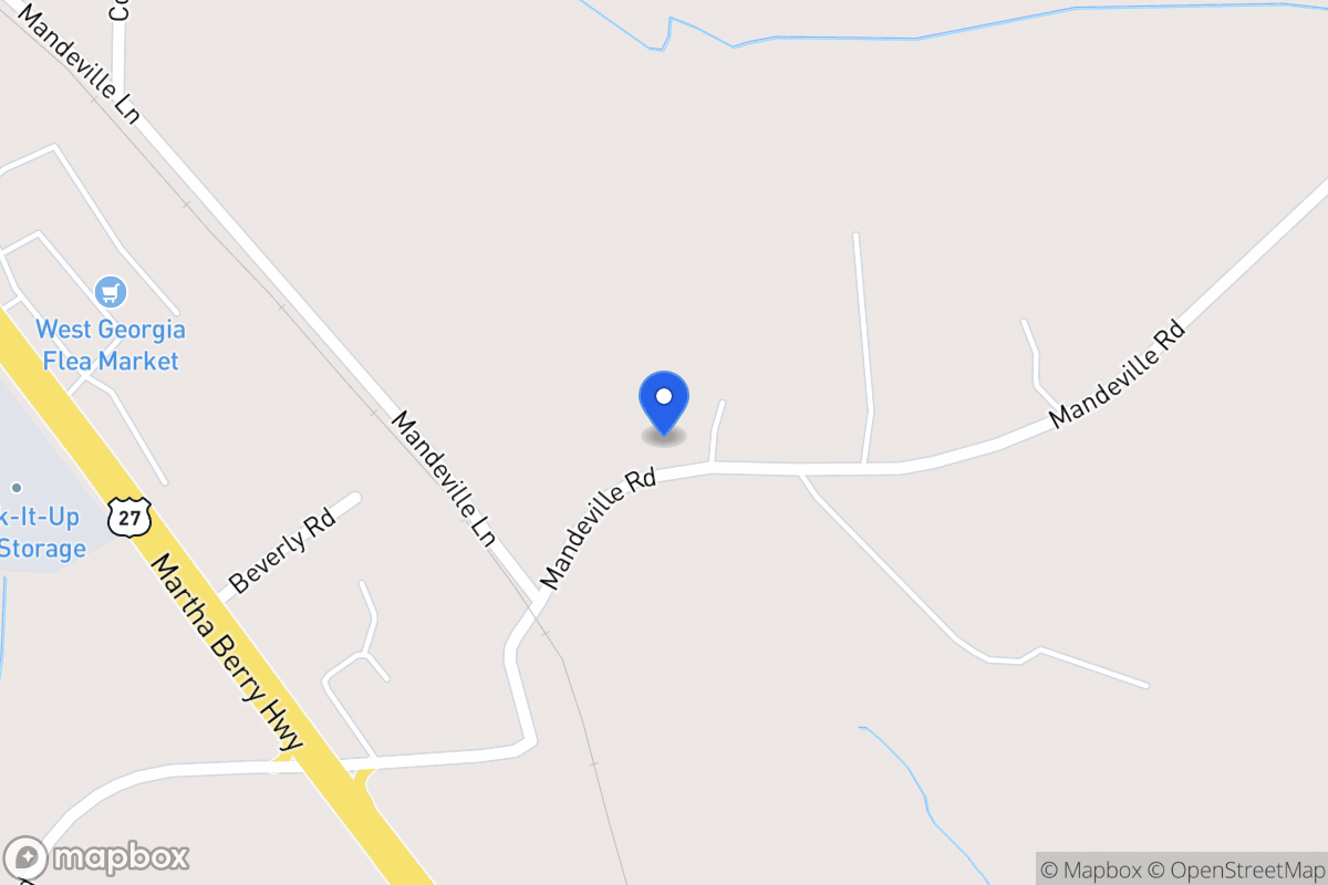Map of 154 Mandeville Rd