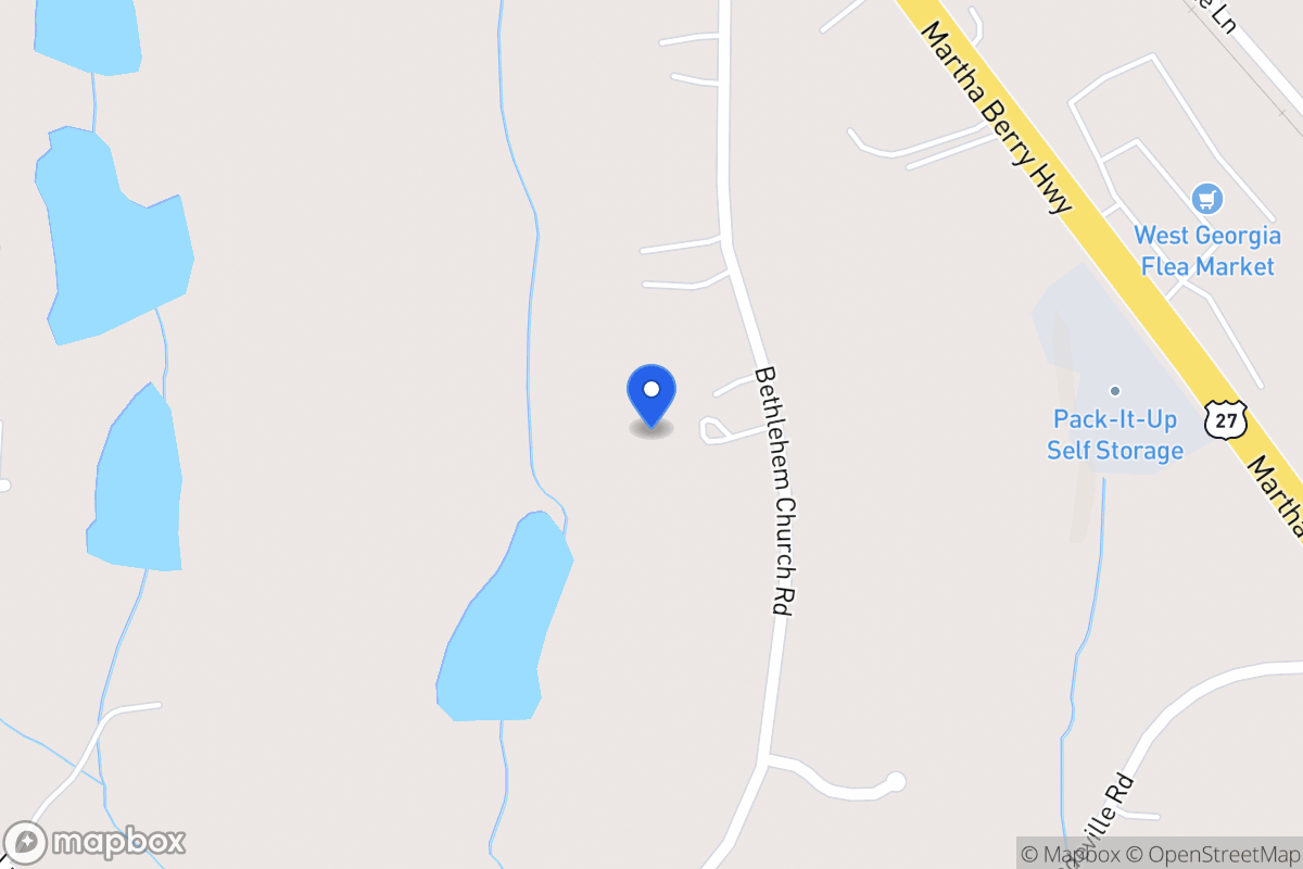Map of 205 Bethlehem Church Rd