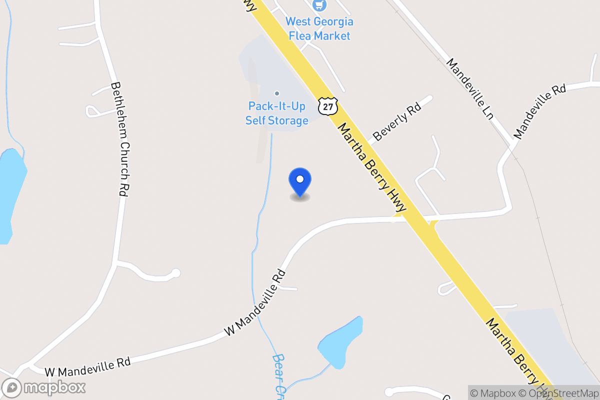 Map of 51 W Mandeville Rd