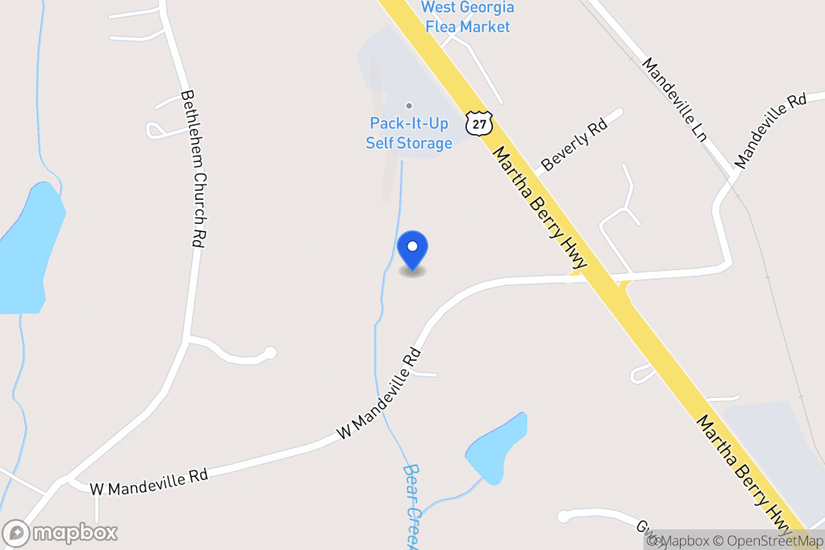Map of 63 W Mandeville Rd