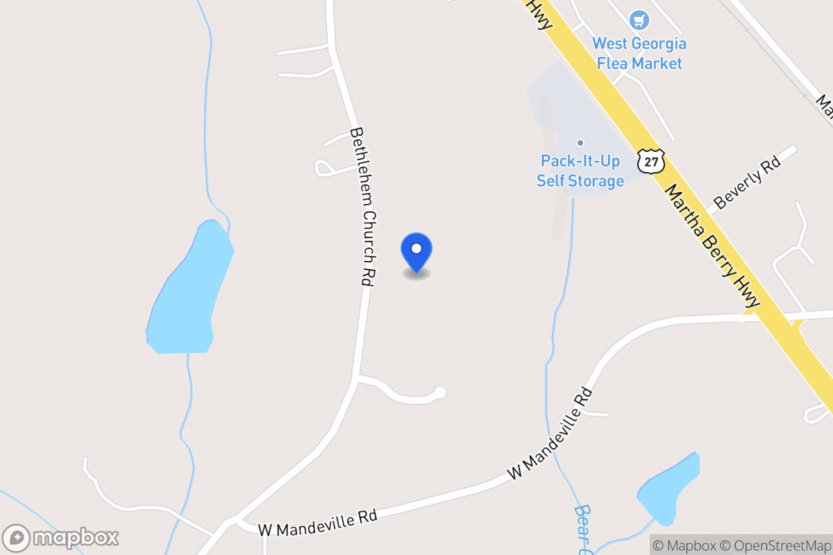 Map of 242 Bethlehem Church Rd