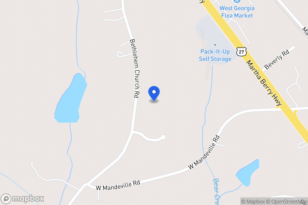 Map of 254 Bethlehem Church Rd