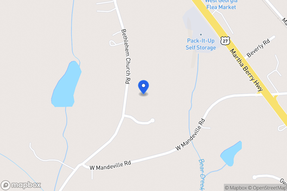 Map of 266 Bethlehem Church Rd