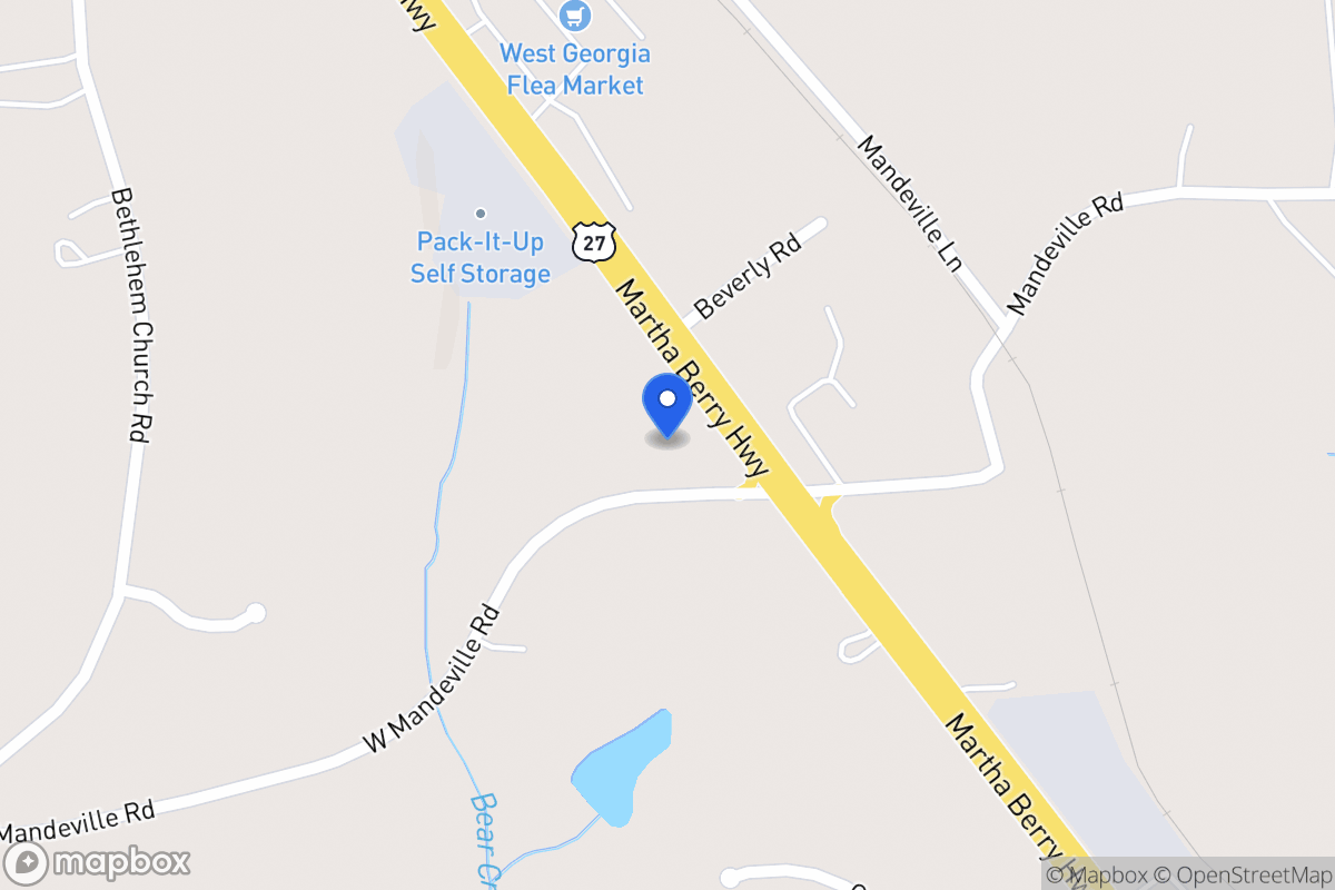 Map of 31 W Mandeville Rd