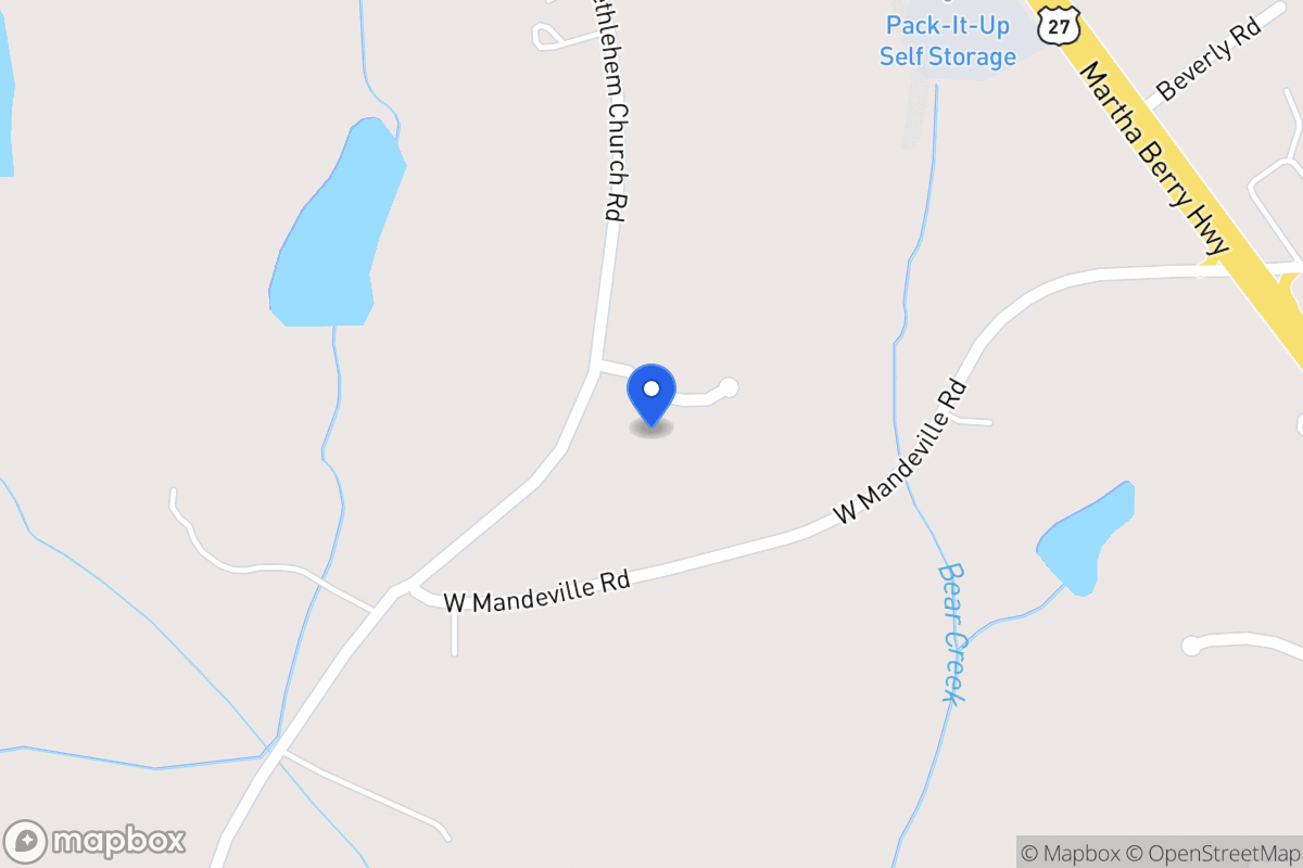 Map of 104 106 Carroll Creek Ln