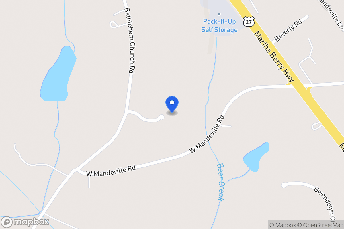 Map of 120 122 Carroll Creek Ln