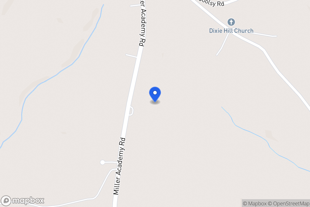 Map of 1201 Miller Academy Rd