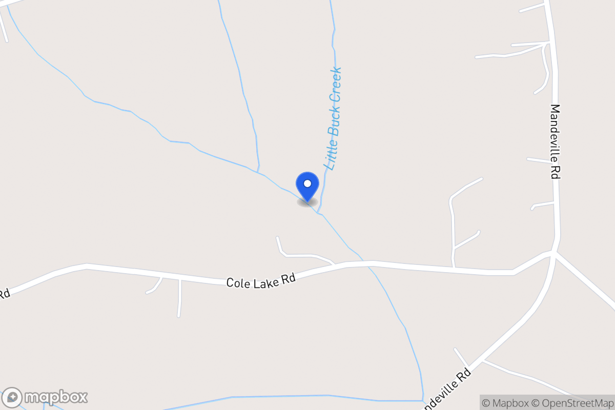 Map of 350 Coles Lake Rd