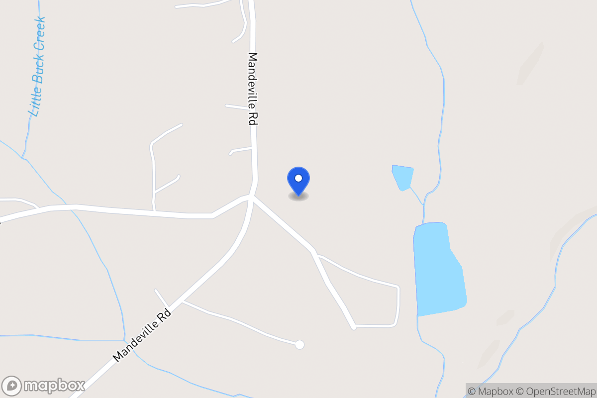 Map of 605 Mandeville Rd