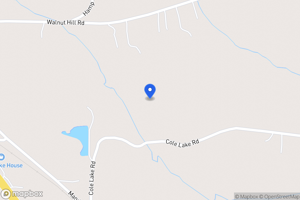 Map of Coles Lake Rd