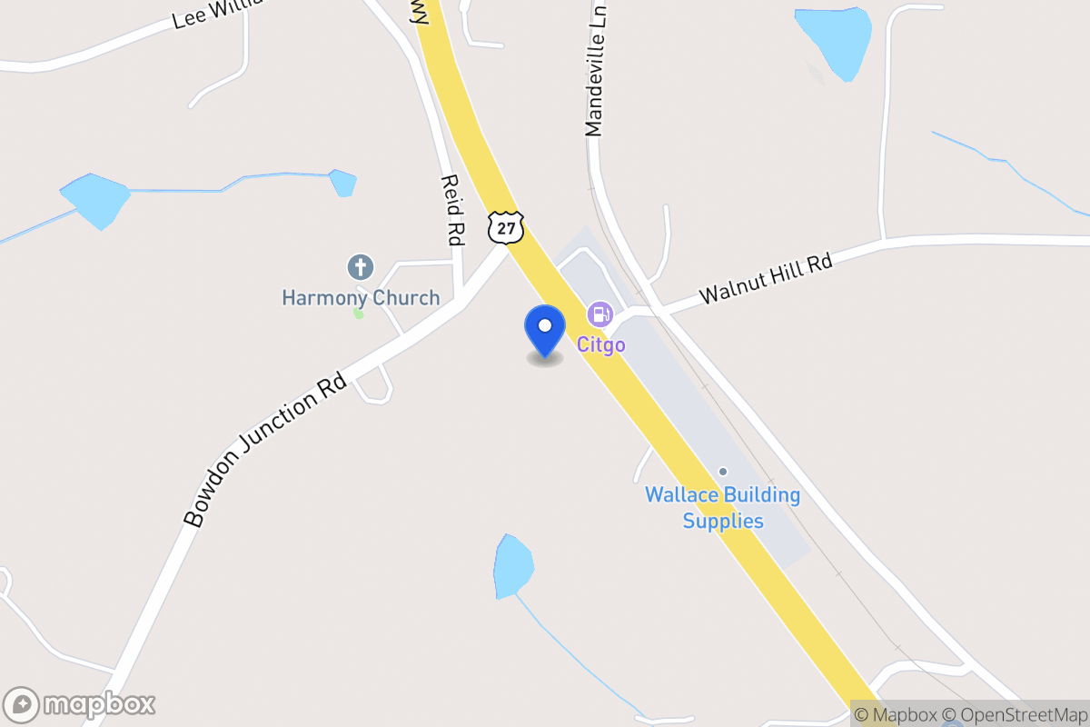 Map of 4312 N 27 Hwy
