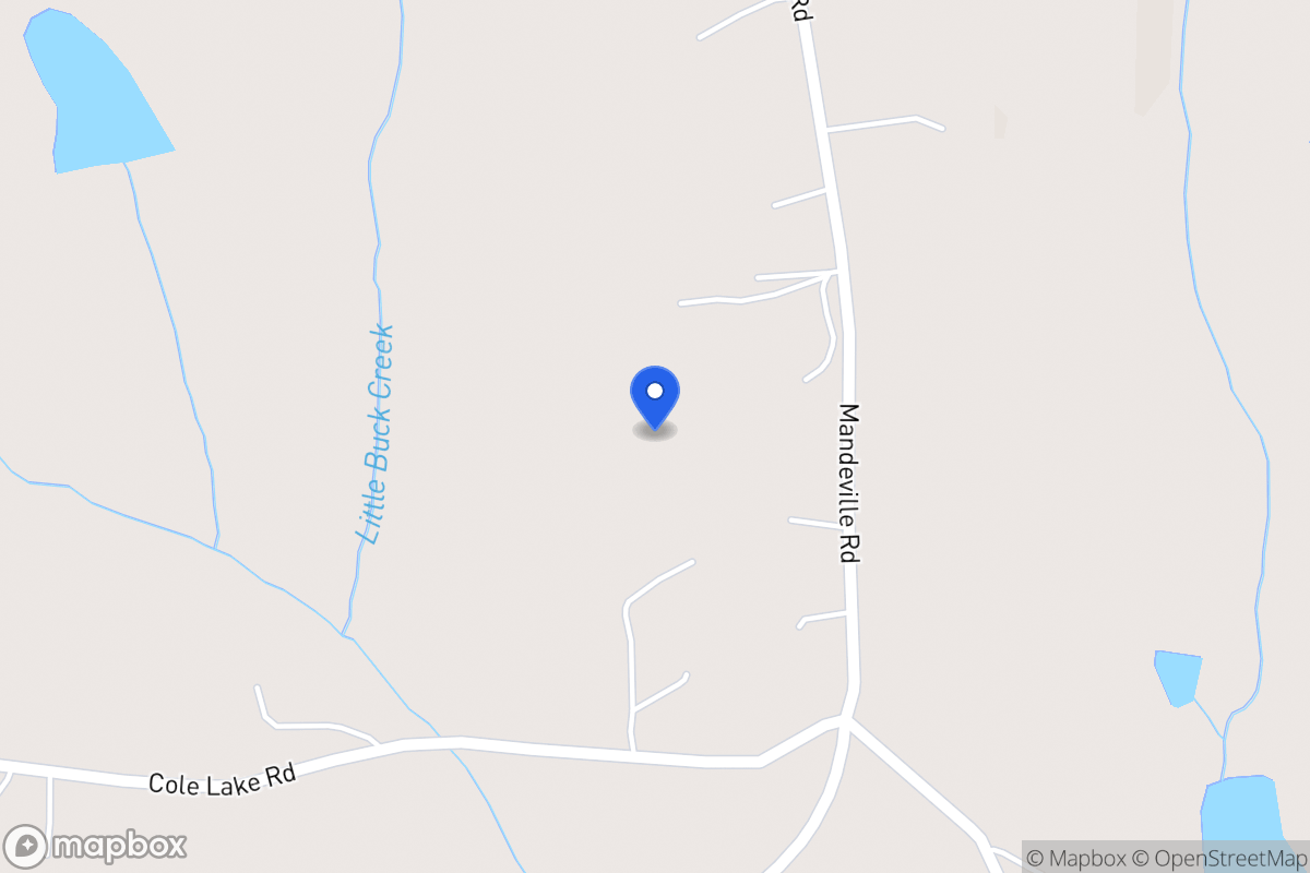 Map of 660 Mandeville Rd