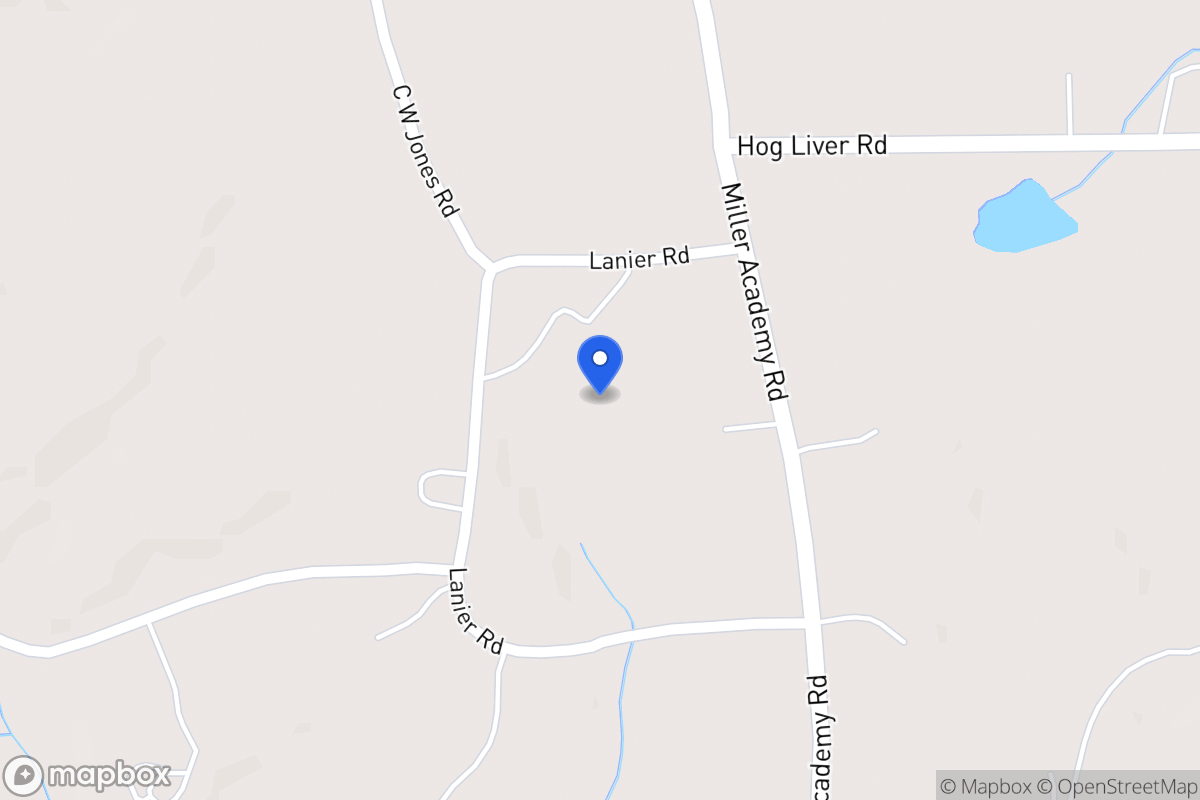 Map of 265 Lanier Rd