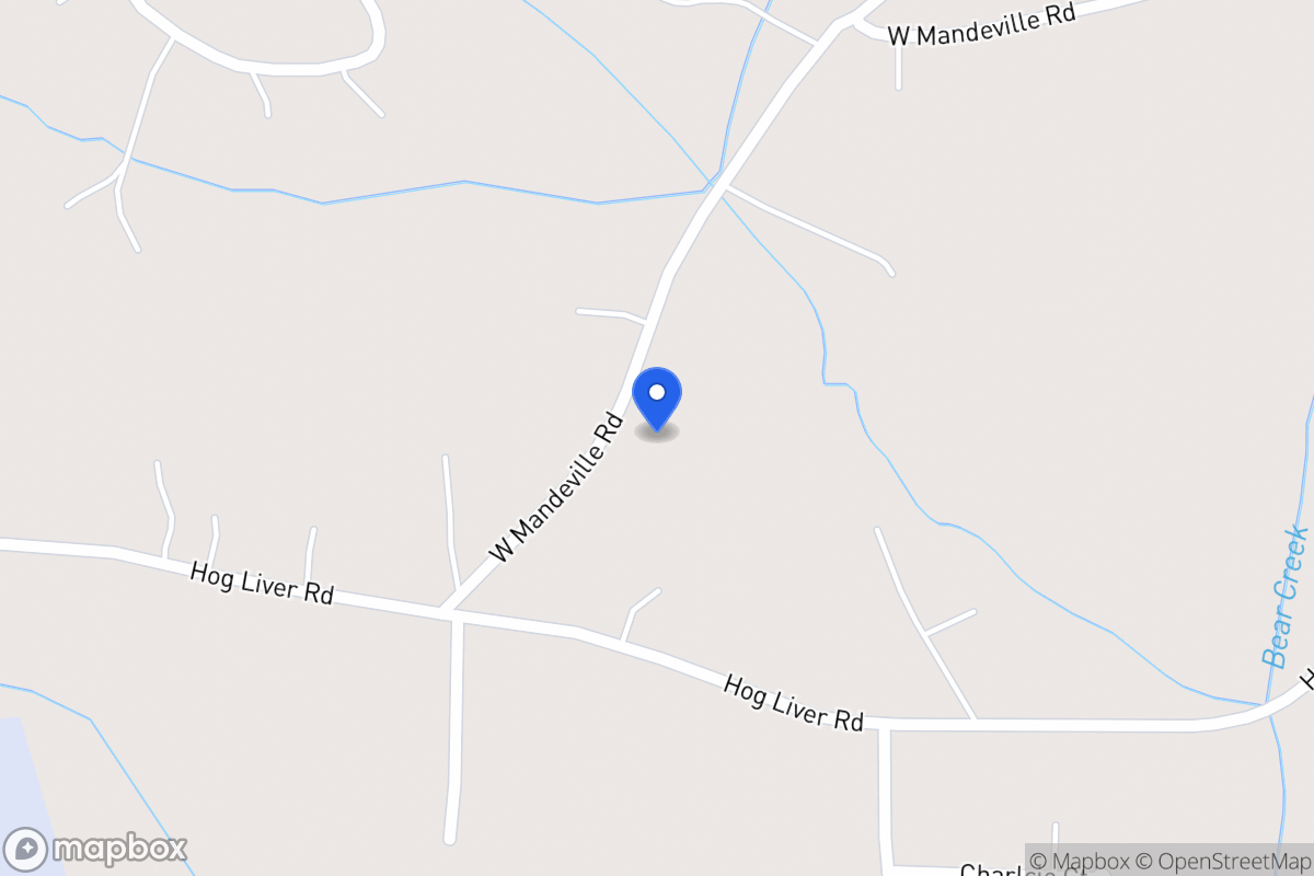 Map of 430 W Mandeville Rd