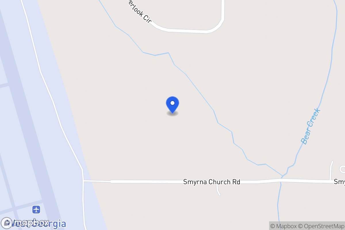 Map of Smyrna Church Rd