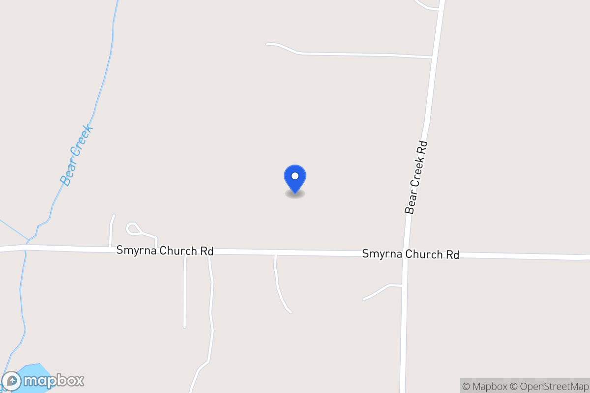 Map of 1060 Bear Creek Rd
