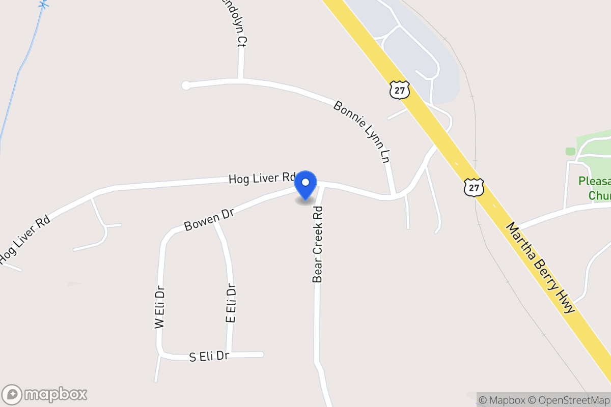 Map of 4 Bowen Dr