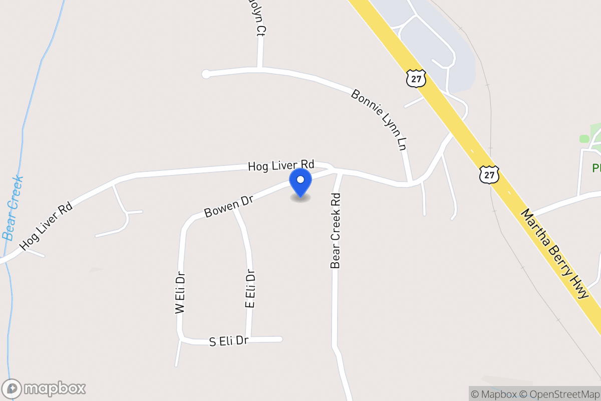 Map of 22 Bowen Dr