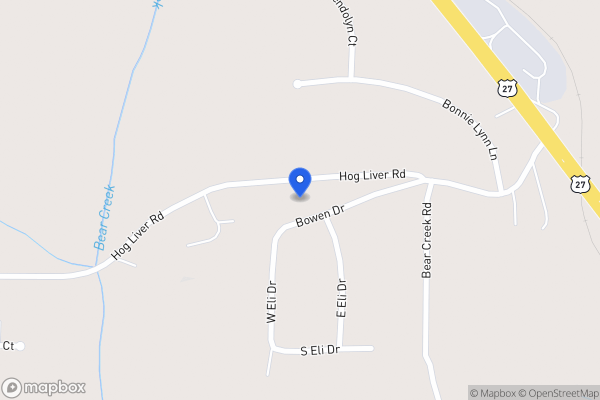 Map of 79 Bowen Dr