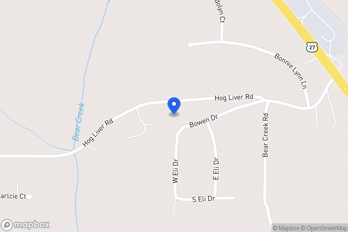 Map of 101 Bowen Dr