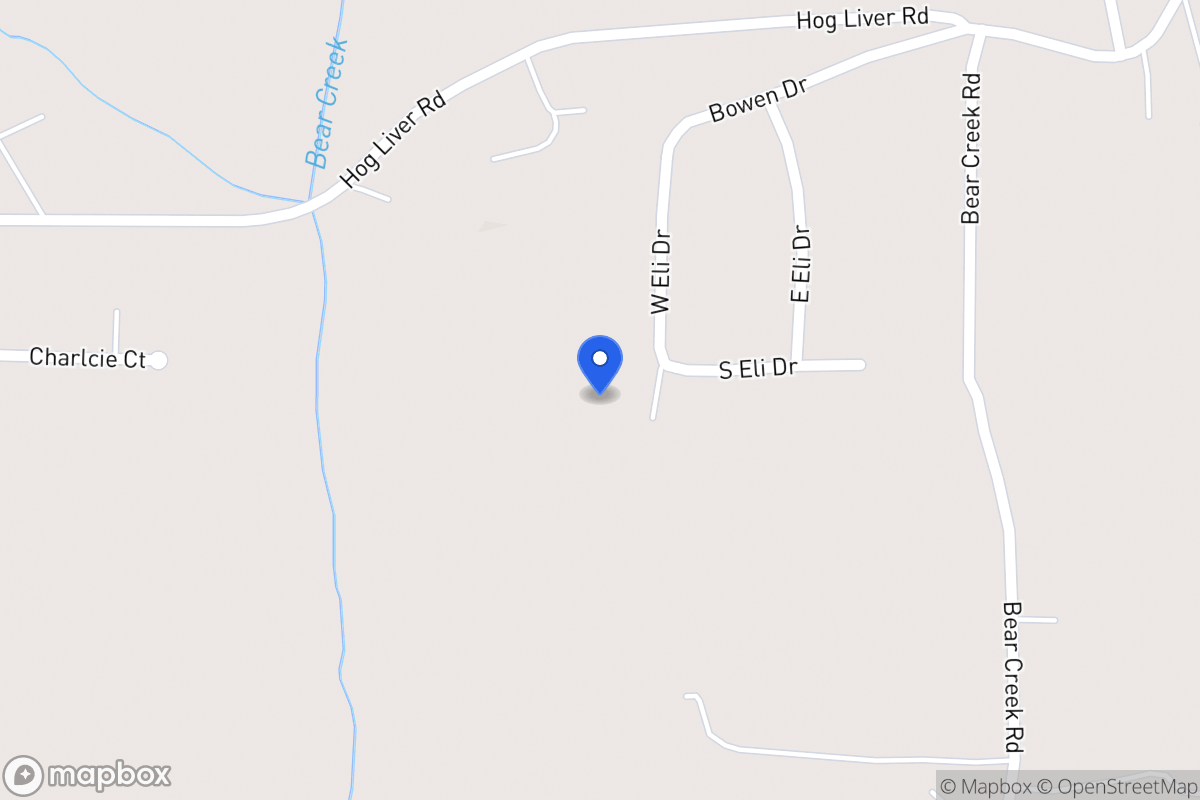 Map of 79 W Eli Dr