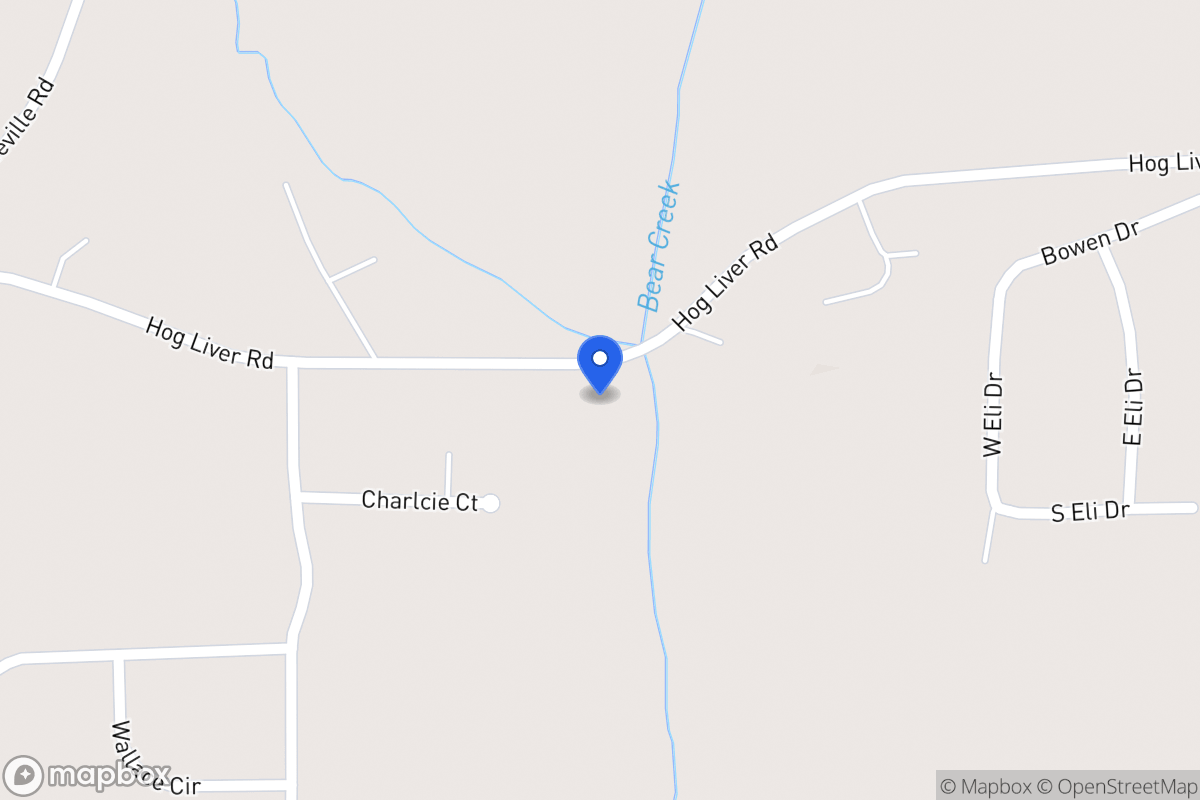 Map of 523 Hog Liver Rd