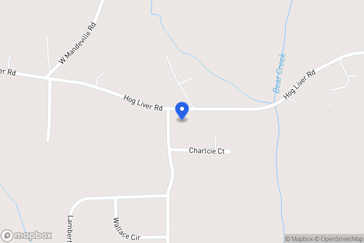 Map of 447 Hog Liver Rd