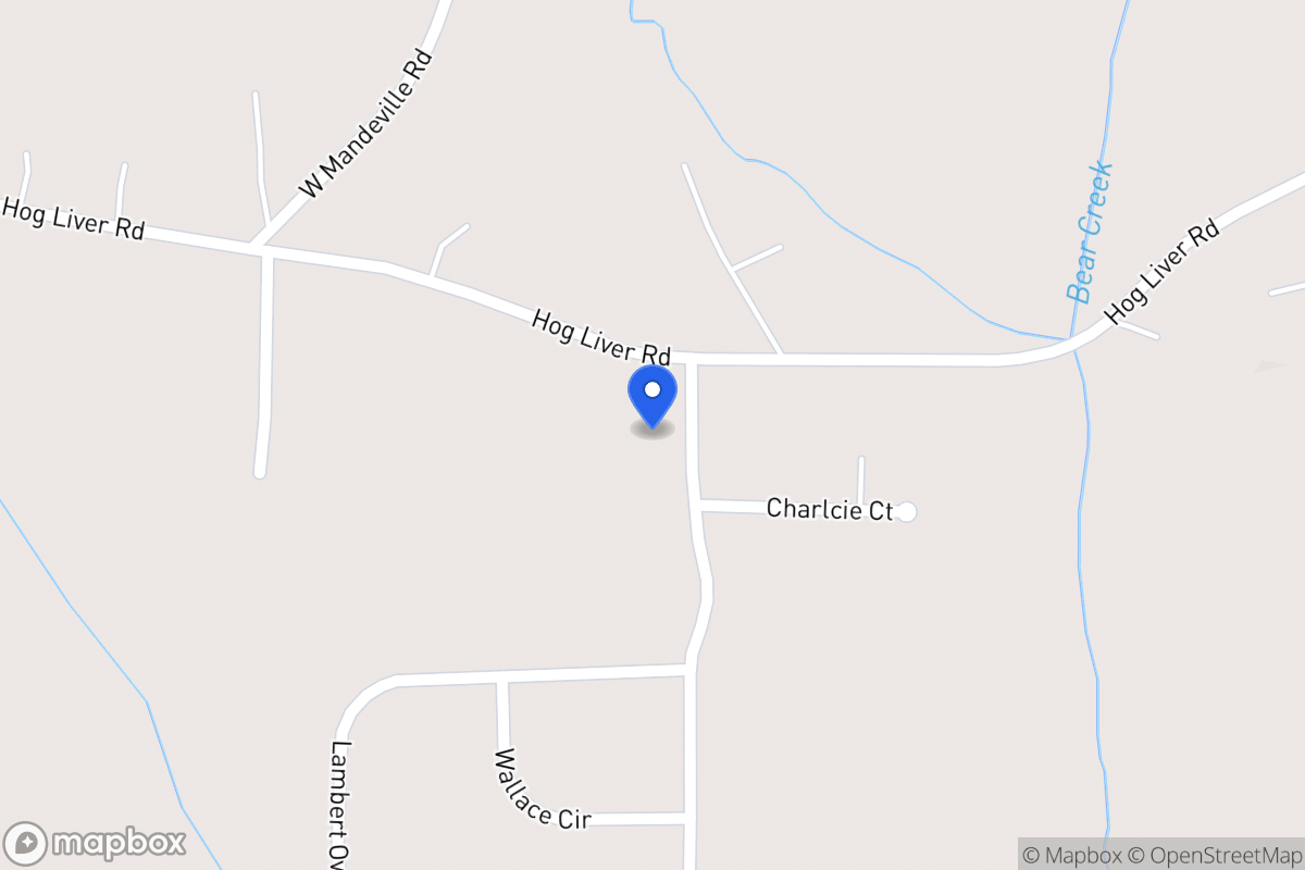 Map of 415 Hog Liver Rd