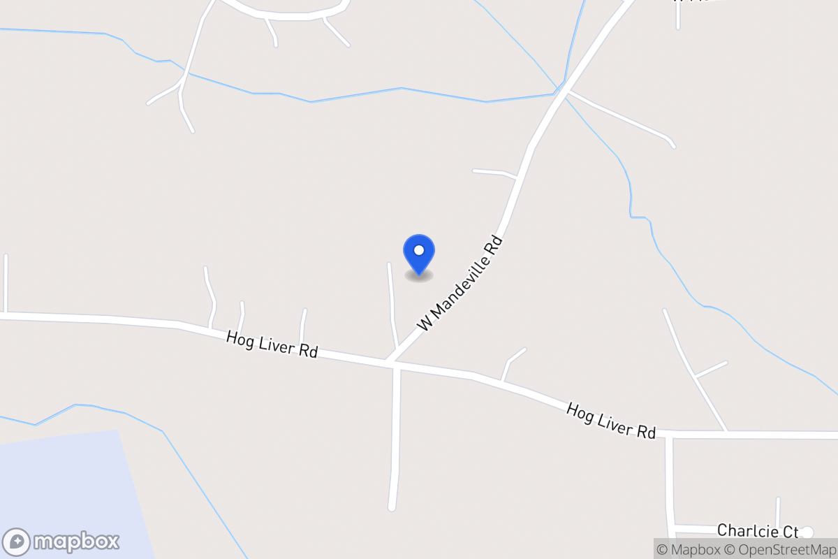 Map of 465 W Mandeville Rd
