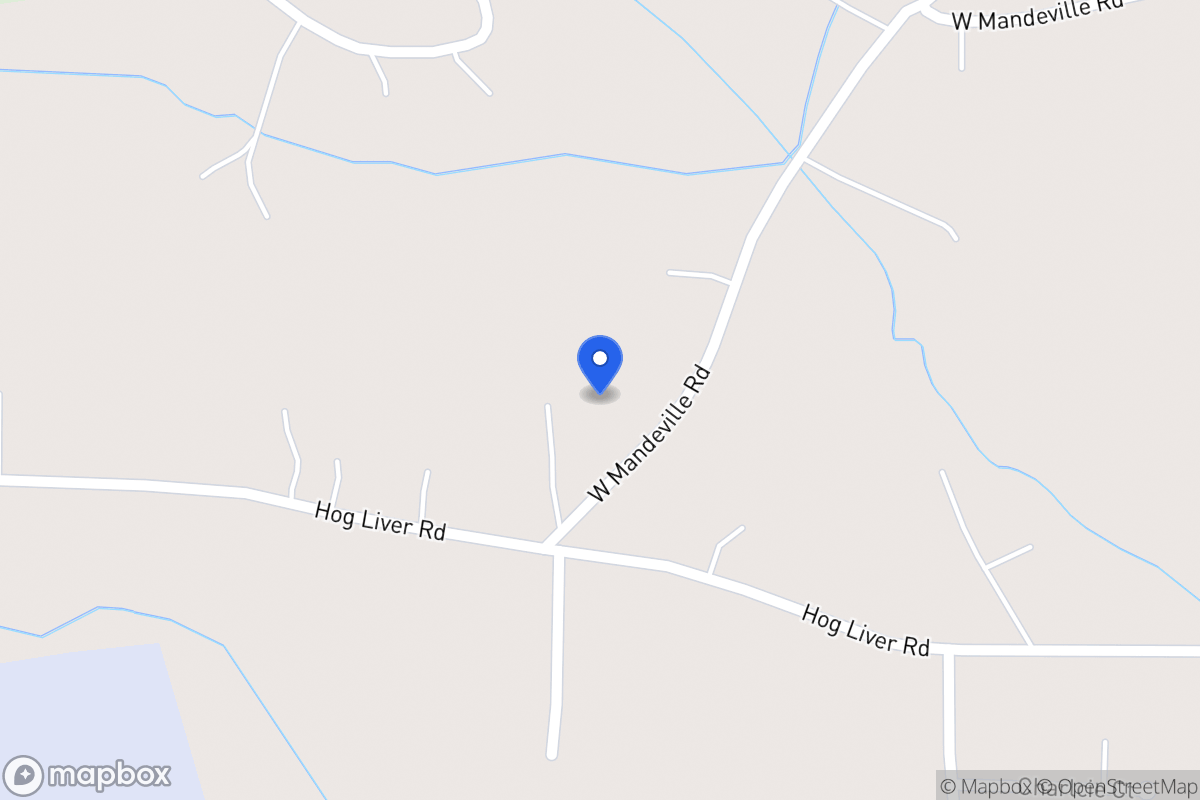 Map of 451 W Mandeville Rd