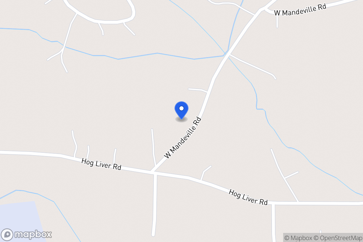 Map of 433 W Mandeville Rd