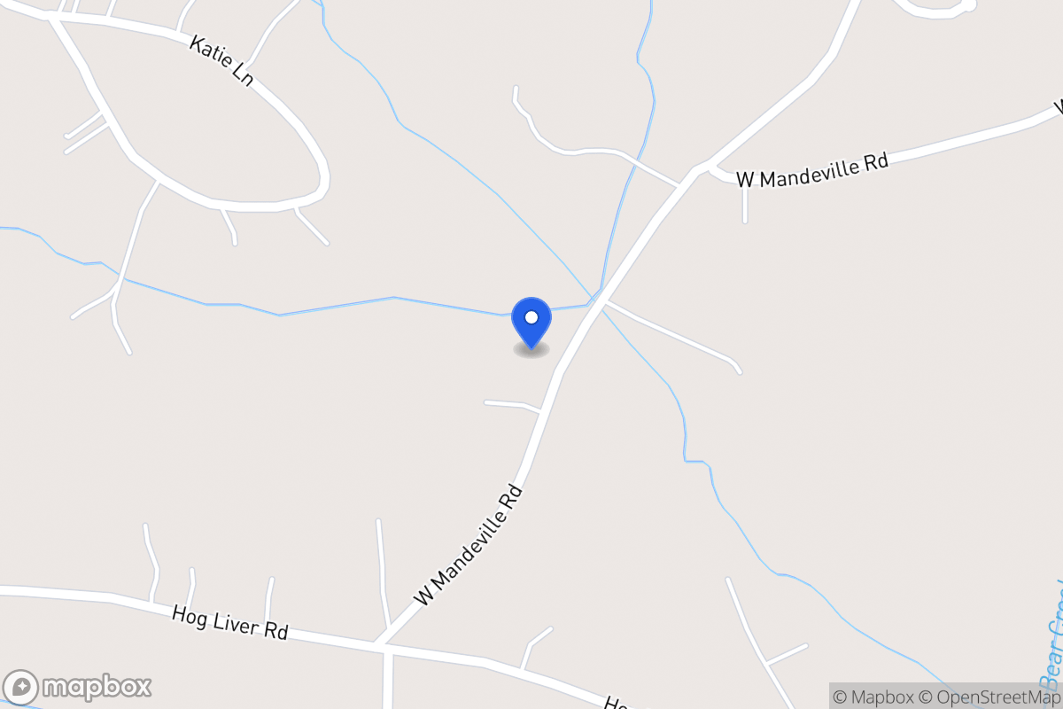 Map of 373 W Mandeville Rd