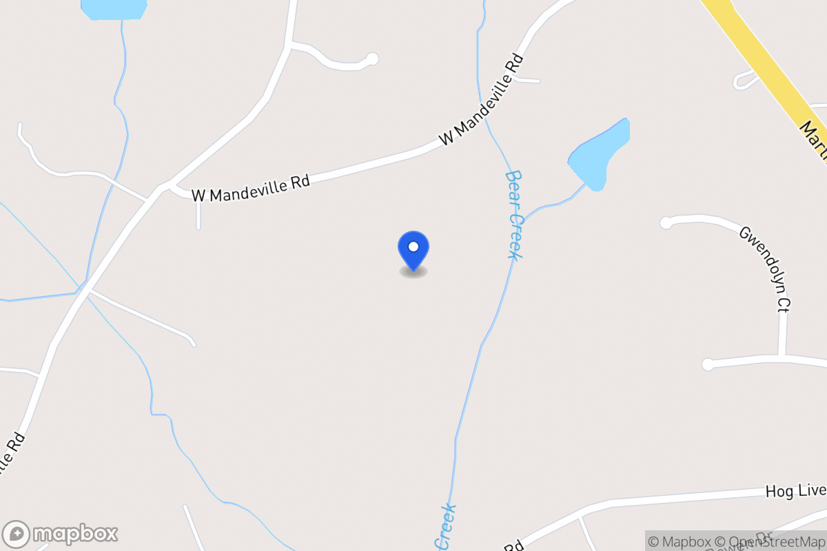 Map of 212 W Mandeville Rd