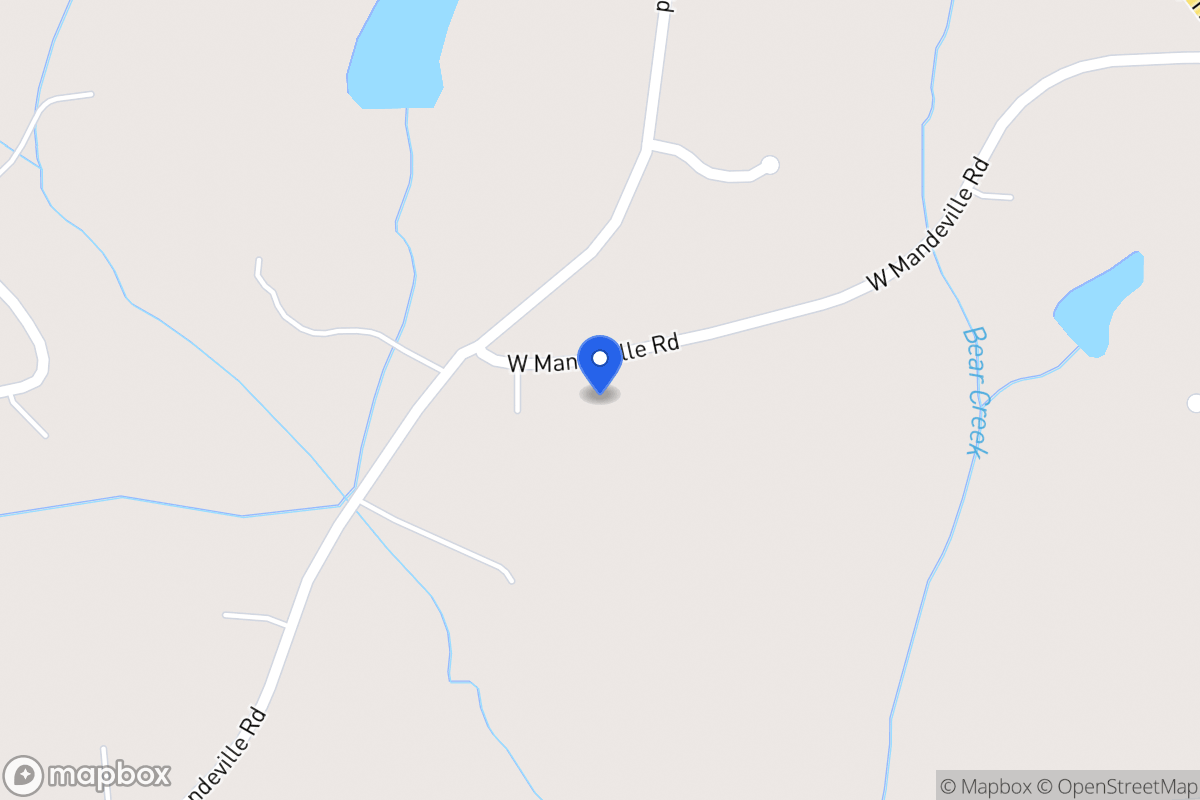 Map of 242 W Mandeville Rd