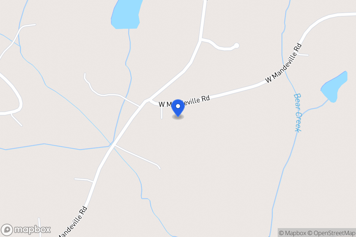 Map of 252 W Mandeville Rd