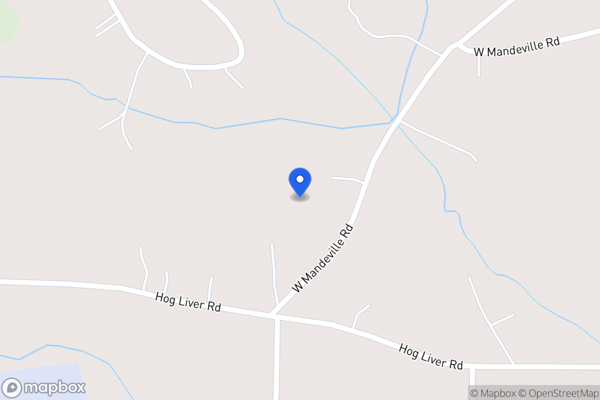 Map of 491 W Mandeville Rd