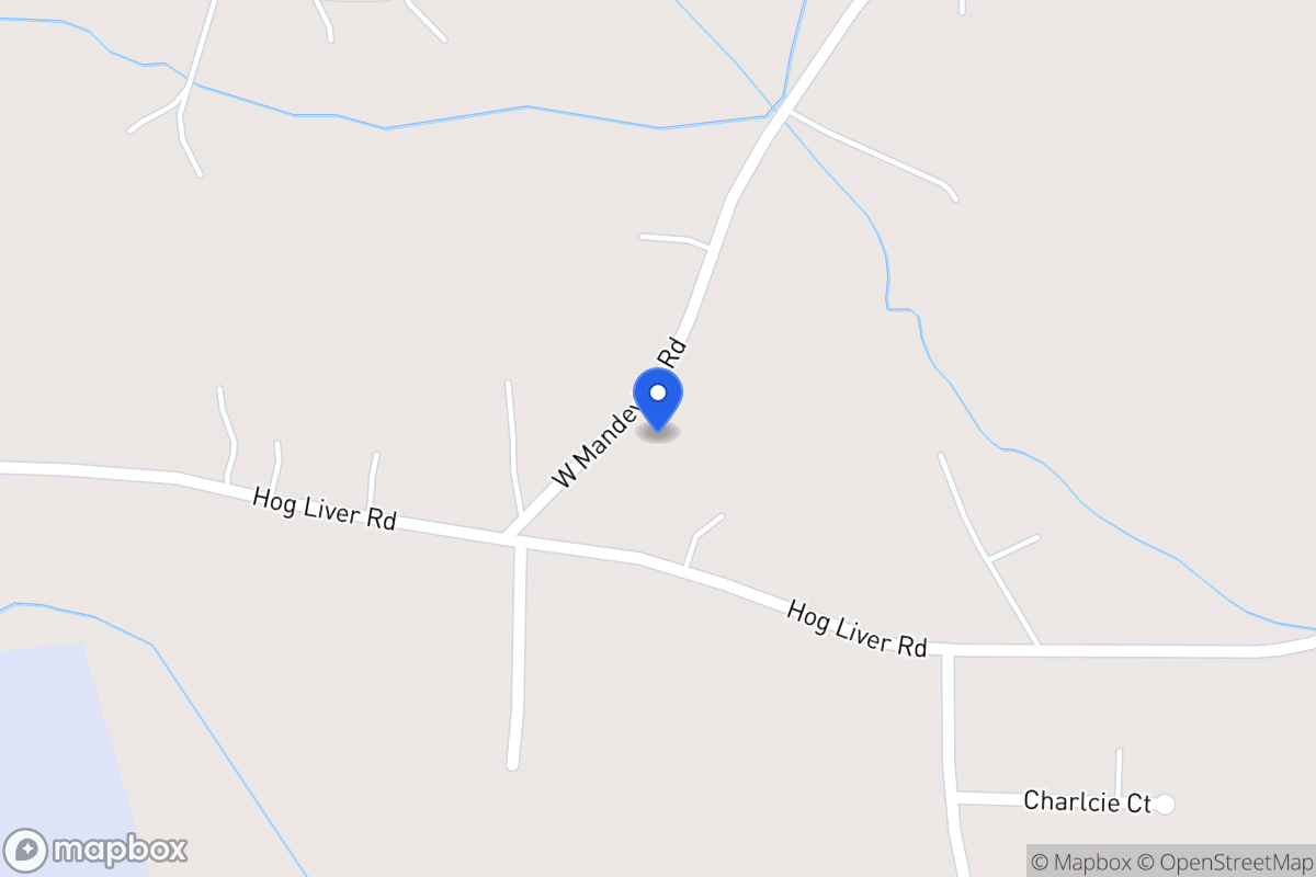 Map of 460 W Mandeville Rd