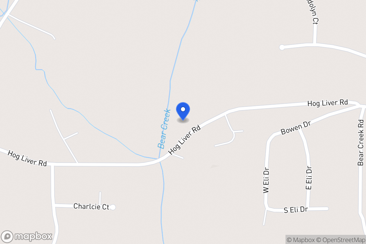 Map of 600 Hog Liver Rd