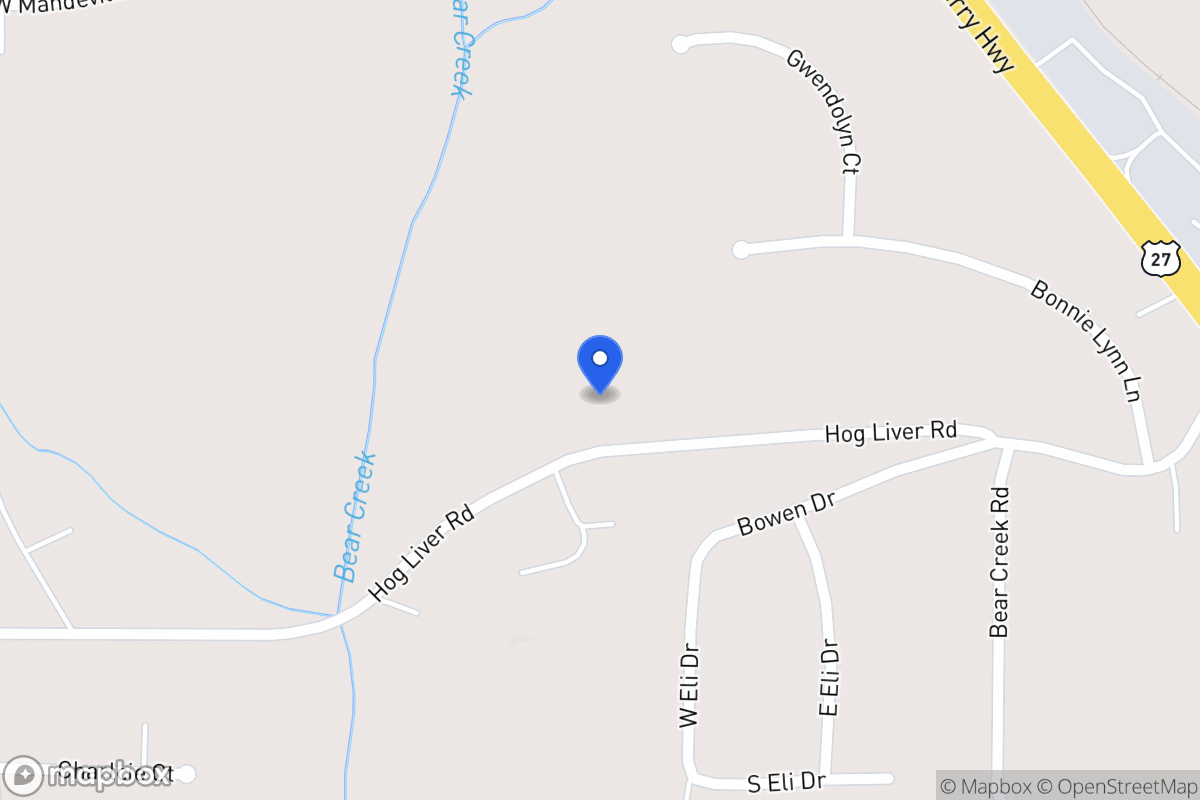Map of 648 Hog Liver Rd